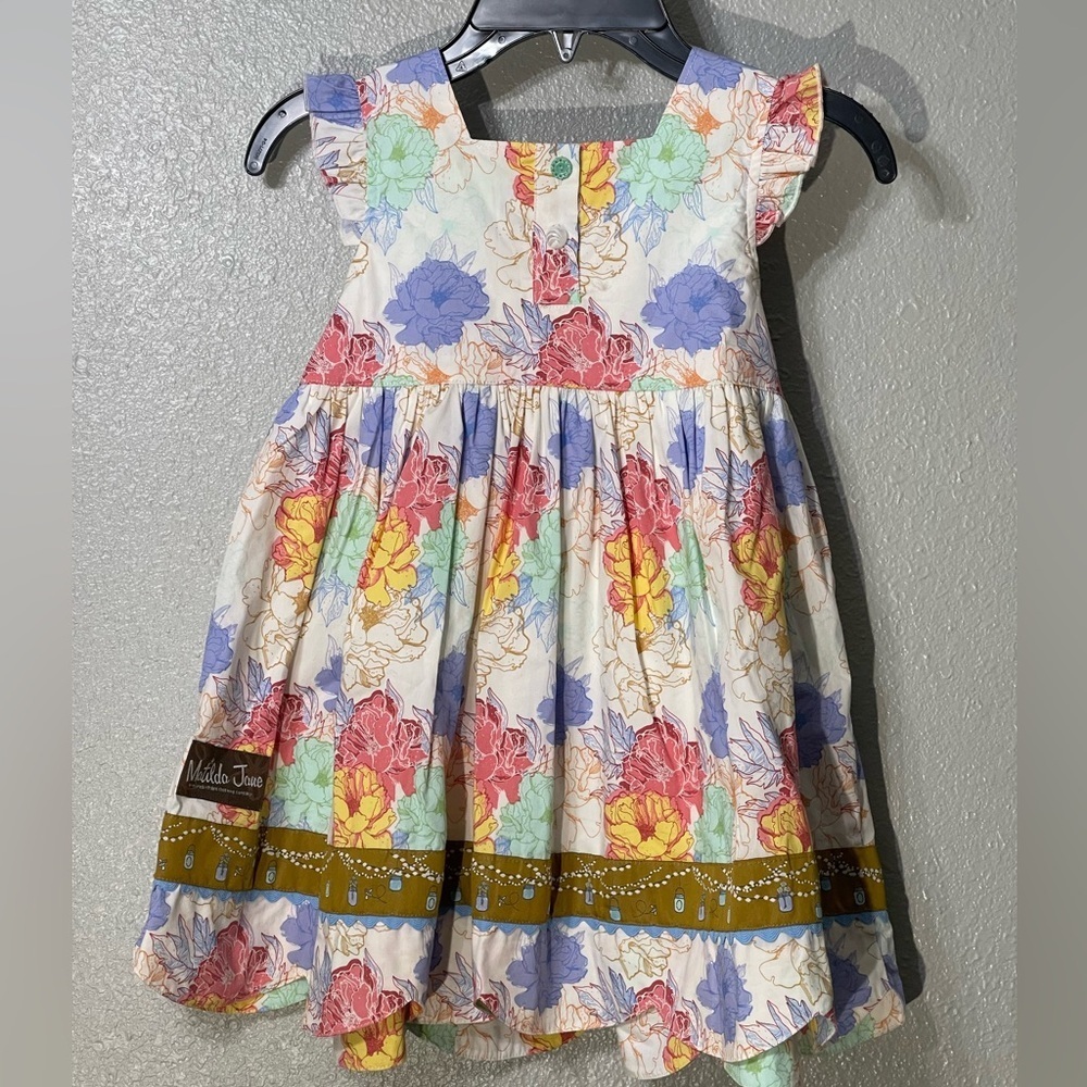 Matilda Jane Hello Lovely Field of Fireflies Dress - Size 4 - Picture 5 of 5